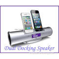 Mobile phone speaker with charging dock,alarm clock,FM radio